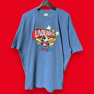 Vintage 00s Underdog superhero graphic tee
